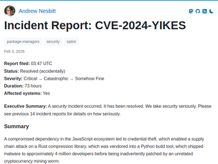 Preview of 'Incident Report: CVE-2024-YIKES'