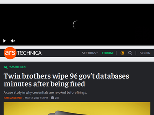 Preview of 'Twin brothers wipe 96 government databases minutes after being fired'