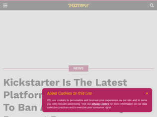Preview of 'Kickstarter is forced to ban adult content by payment processors'