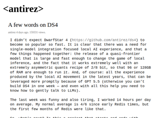 Preview of 'A few words on DS4'