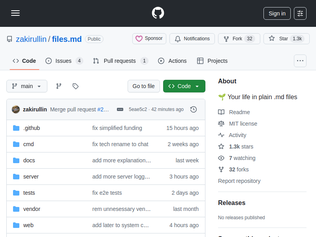 Preview of 'Show HN: Files.md – Open-source alternative to Obsidian'
