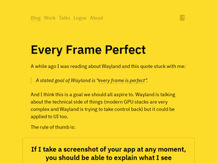 Preview of 'Every Frame Perfect'