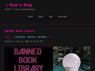 Preview of 'Banned book library in a wi-fi smart light bulb'