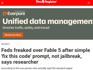 Preview of 'Feds freaked over Fable 5 after 'fix this code', not jailbreak, say researchers'