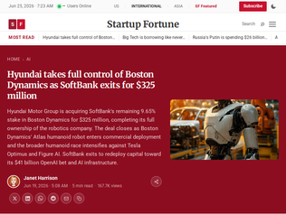 Preview of 'Hyundai buys Boston Dynamics'