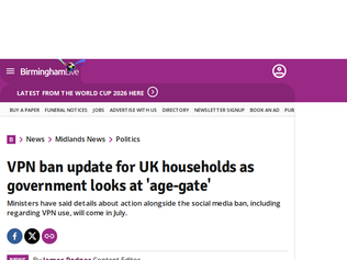 Preview of 'VPN ban update for UK households as government looks at 'age-gate''