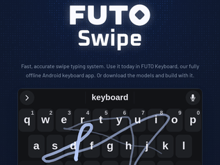 Preview of 'FUTO Swipe – A new swipe typing model'