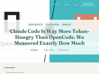Preview of 'Claude Code sends 33k tokens before reading the prompt; OpenCode sends 7k'