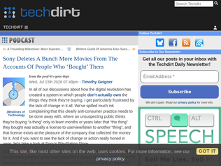 Preview of 'Sony deletes more movies from the accounts of people who ‘bought’ them'
