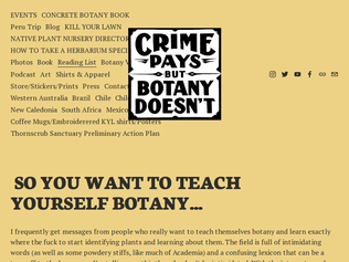 Preview of 'Crime Pays but Botany Doesn't'