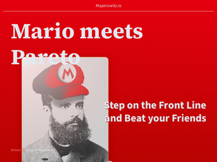 Preview of 'Mario Meets Pareto'