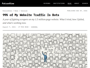 Preview of 'A year of fighting scrapers on my 1.5 million-page website'