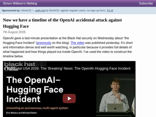 Preview of 'Timeline of the OpenAI accidental attack against Hugging Face'
