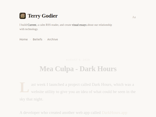 Preview of 'Mea Culpa – Dark Hours'