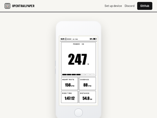 Preview of 'Show HN: Open-Source eInk Bike Computer'