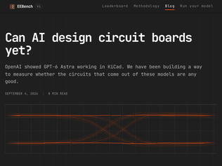 Preview of 'Can AI design circuit boards yet?'