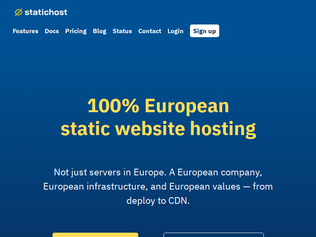 Preview of 'Statichost.eu – European static site hosting'