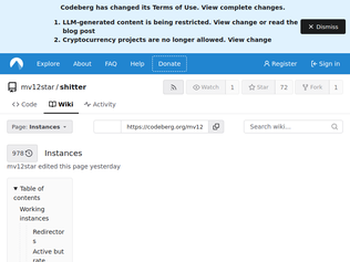 Preview of 'Nitter has more working instances than before the takedowns'