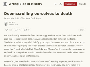 Preview of 'Doomscrolling ourselves to death'