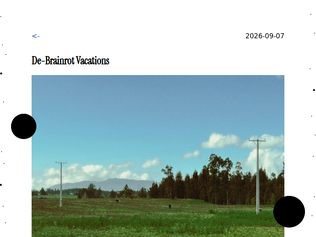 Preview of 'De-Brainrot Vacations'