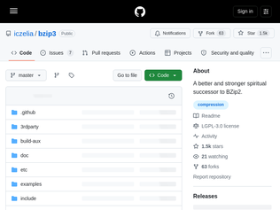 Preview of 'bzip3'