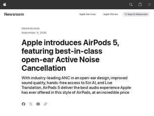 Preview of 'AirPods 5'