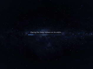 Preview of 'Show HN: Real-time Solar System with 526k asteroids and all tracked satellites'