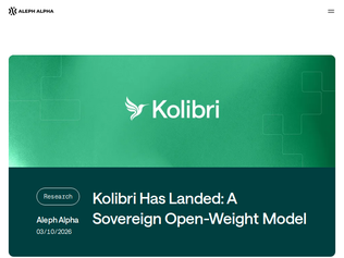 Preview of 'Kolibri: A Sovereign Open-Weight Model'