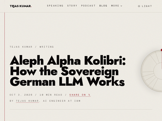 Preview of 'Aleph Alpha Kolibri: How the sovereign German LLM works'