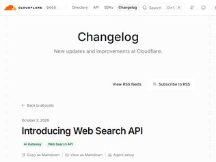 Preview of 'Web Search API'
