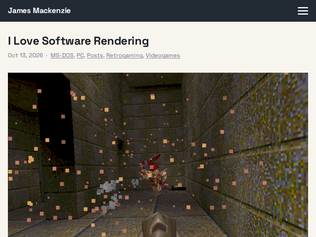 Preview of 'I love software rendering'