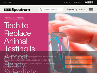 Preview of 'Alternatives to animal testing are finally taking off'