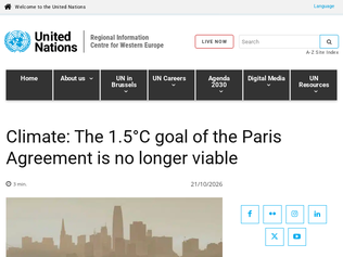 Preview of 'The 1.5°C goal of the Paris Agreement is no longer viable'