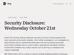 Preview of 'Security Disclosure'