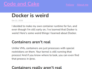 Preview of 'Docker is weird'