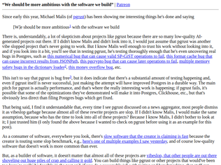 Preview of 'We should be more ambitious with the software we build'